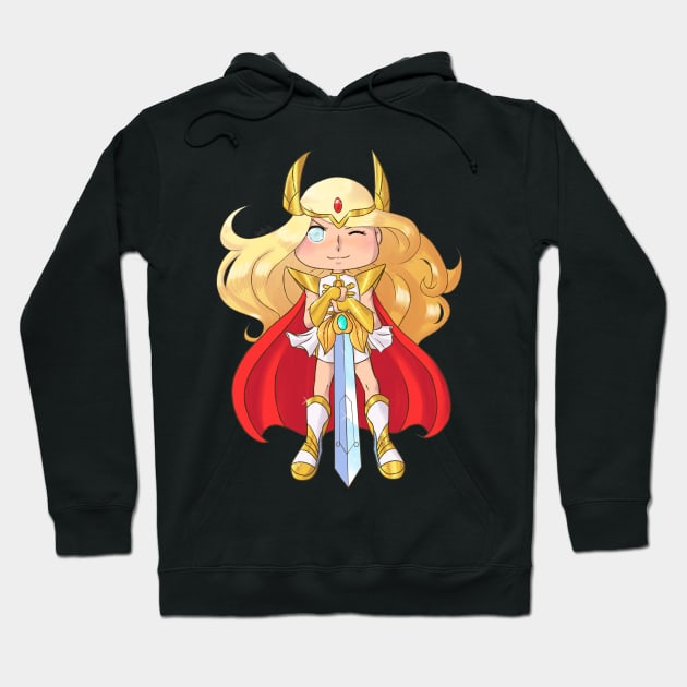 She-Ra Chibi Hoodie by Dream Castle by Casty Maat